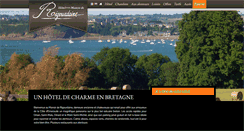 Desktop Screenshot of hotel-rigourdaine.fr
